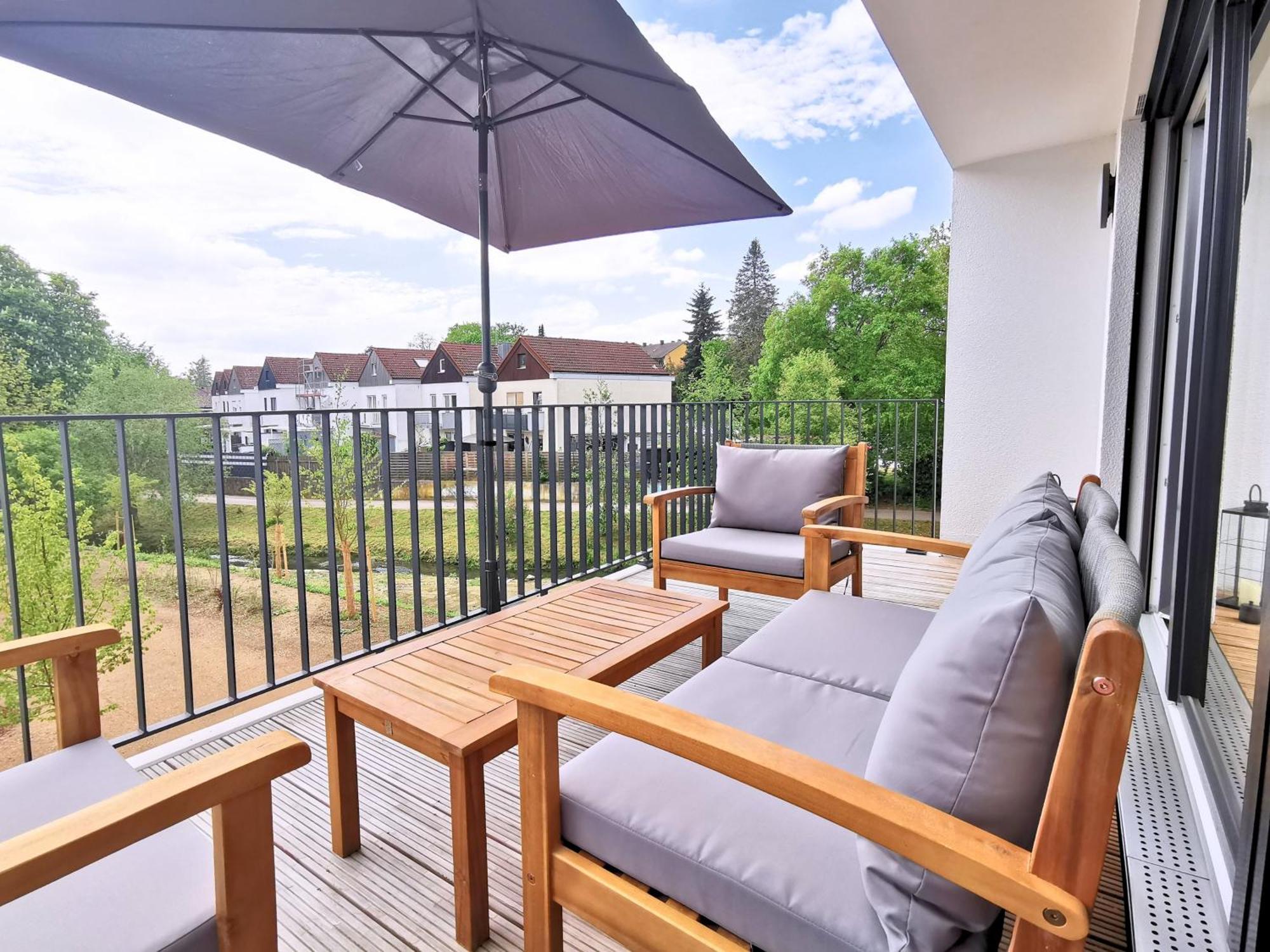 Fynbos Penthouse Deluxe, Balkon, Parkplatz Apartment ชเตราบิง ภายนอก รูปภาพ